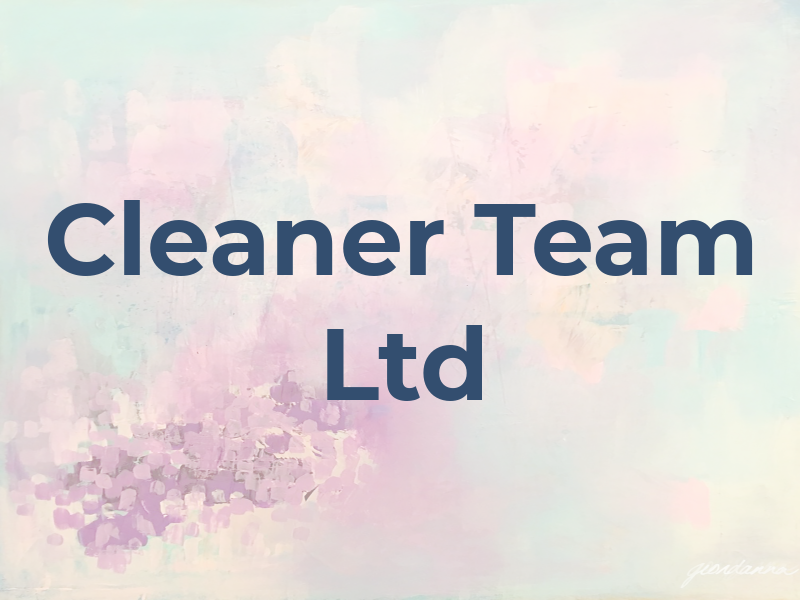 Cleaner Team Ltd