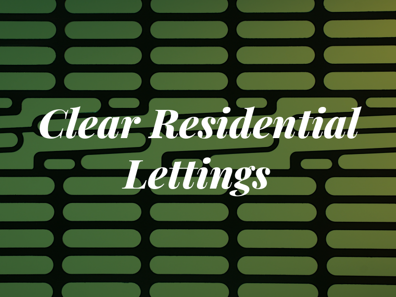 Clear Residential Lettings