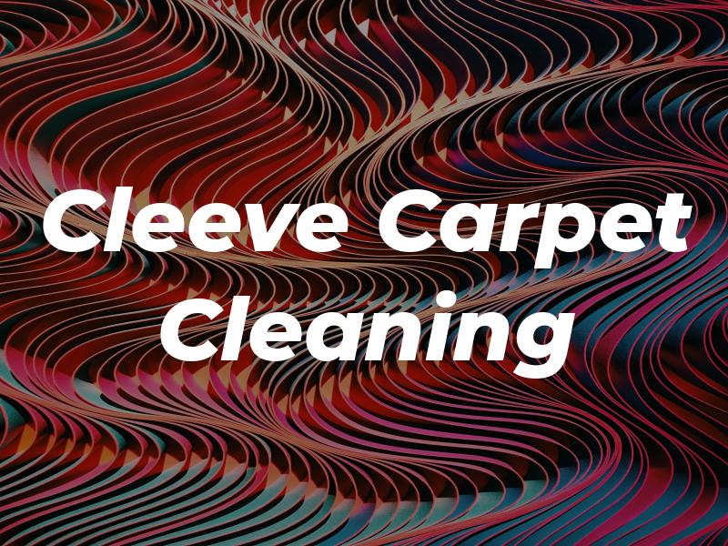 Cleeve Carpet Cleaning