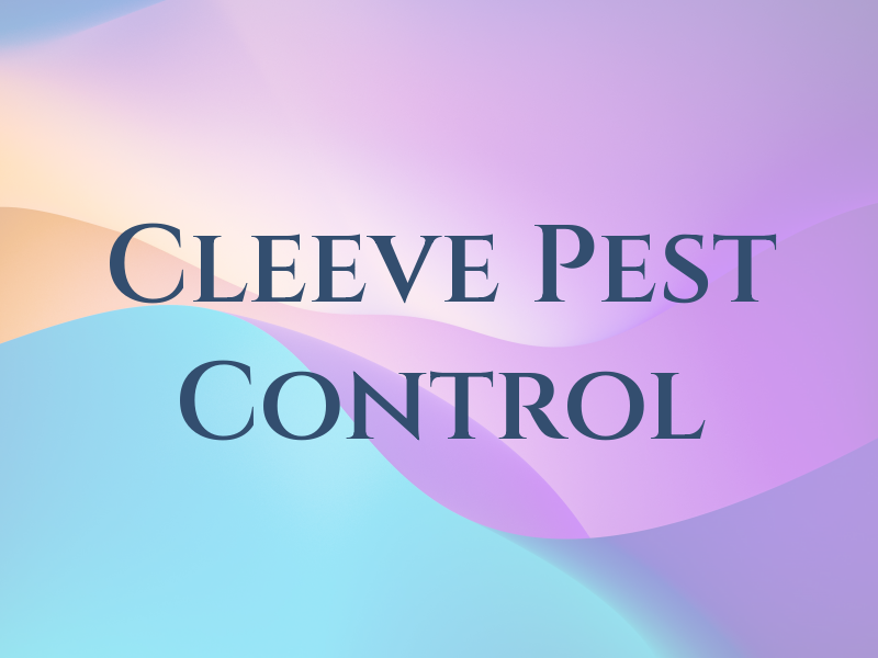 Cleeve Pest Control