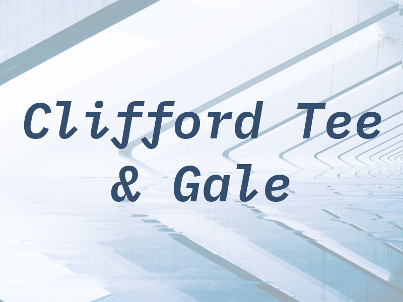 Clifford Tee & Gale
