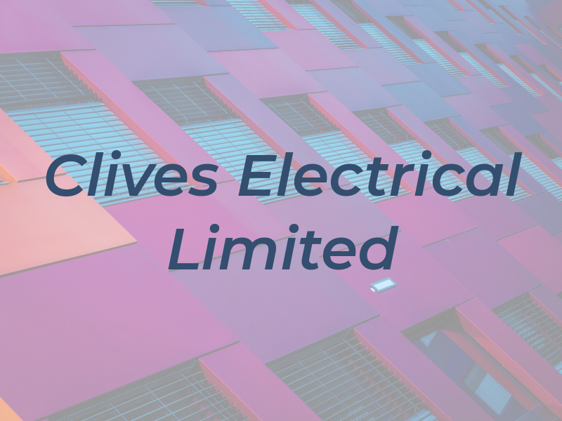 Clives Electrical Limited