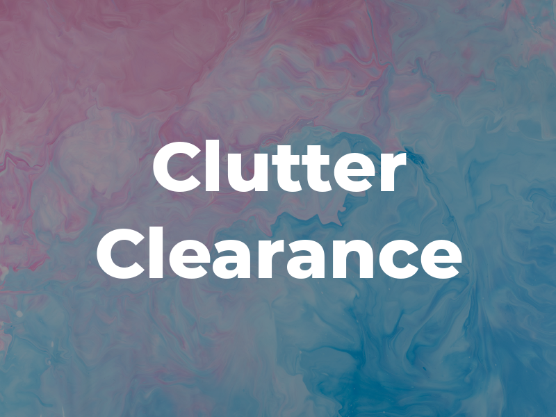 Clutter Clearance
