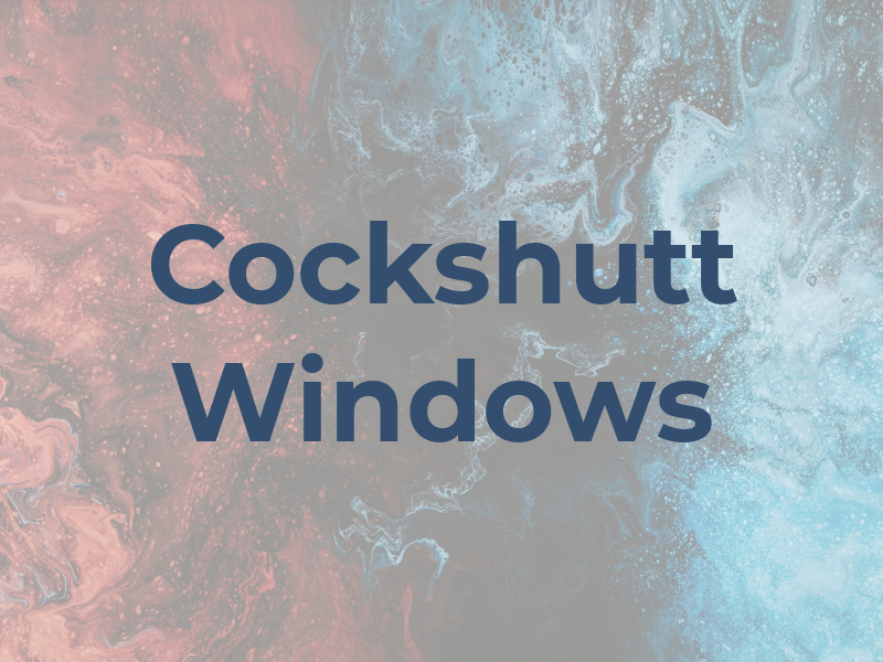 Cockshutt Windows