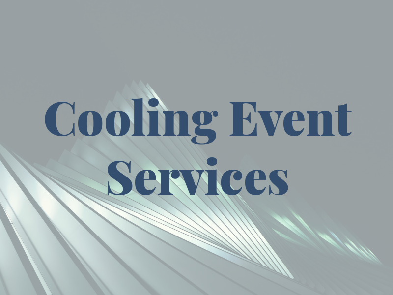 Cooling Event Services Ltd