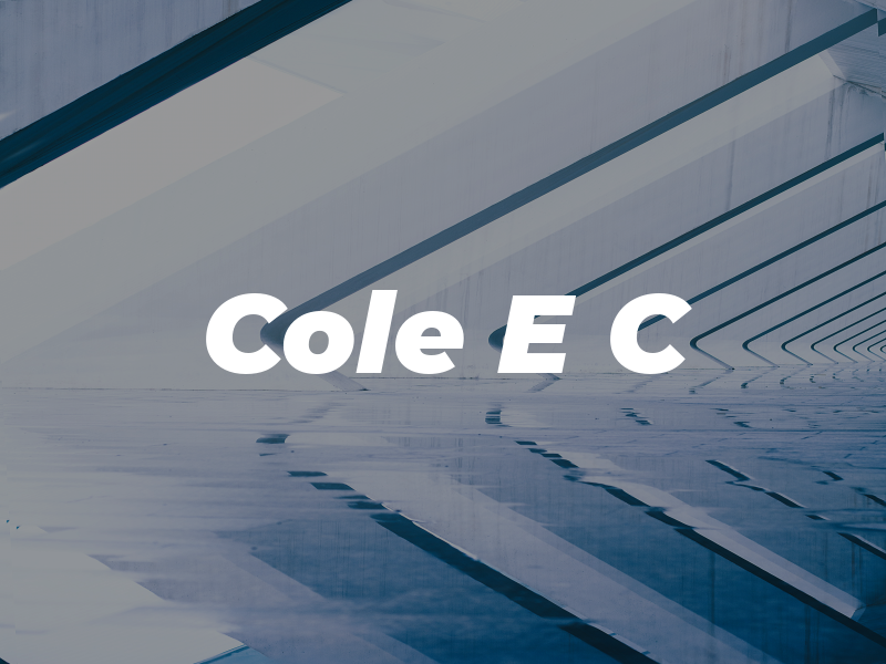 Cole E C