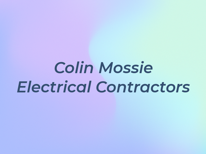 Colin Mossie Electrical Contractors