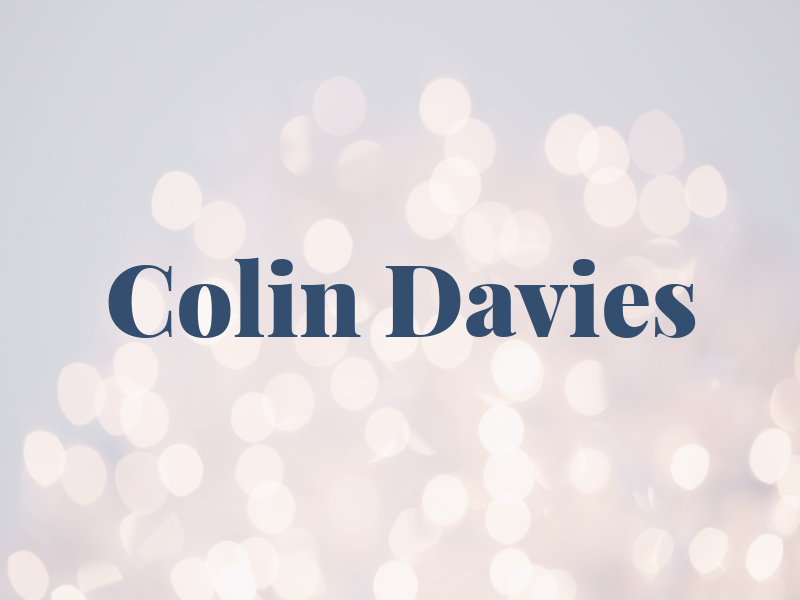 Colin Davies