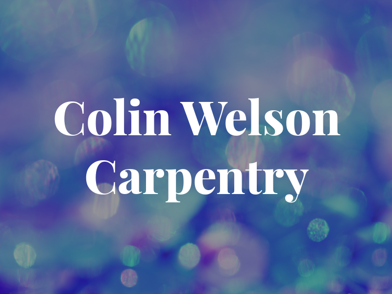 Colin Welson Carpentry