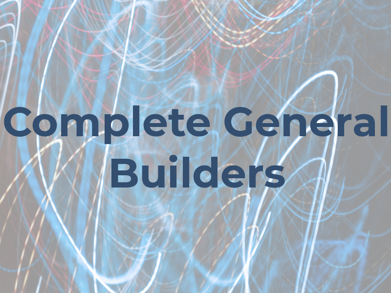 Complete General Builders Ltd