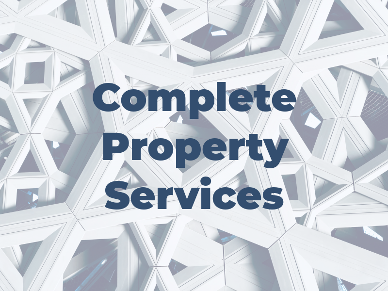 Complete Property Services