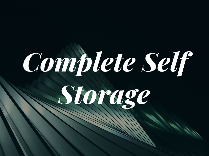 Complete Self Storage