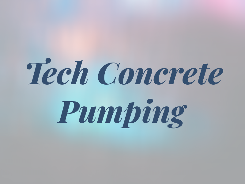 Con Tech Concrete Pumping