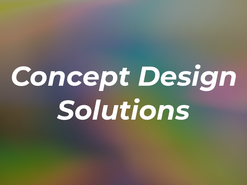 Concept Design Solutions SRL