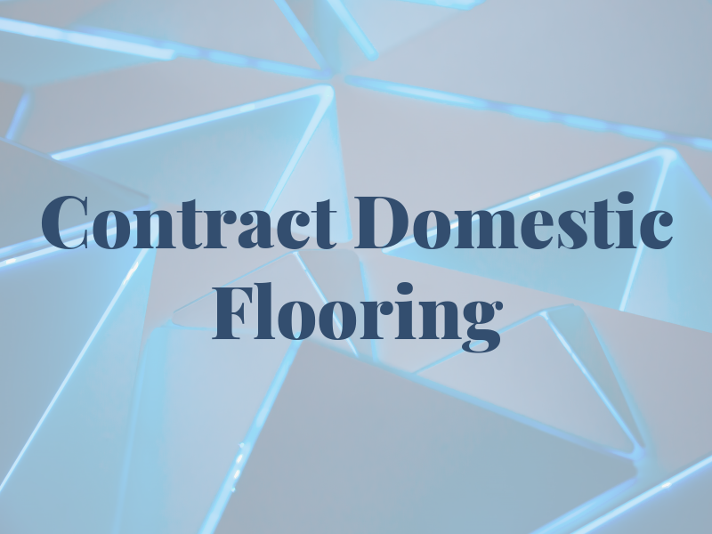 Contract Domestic Flooring