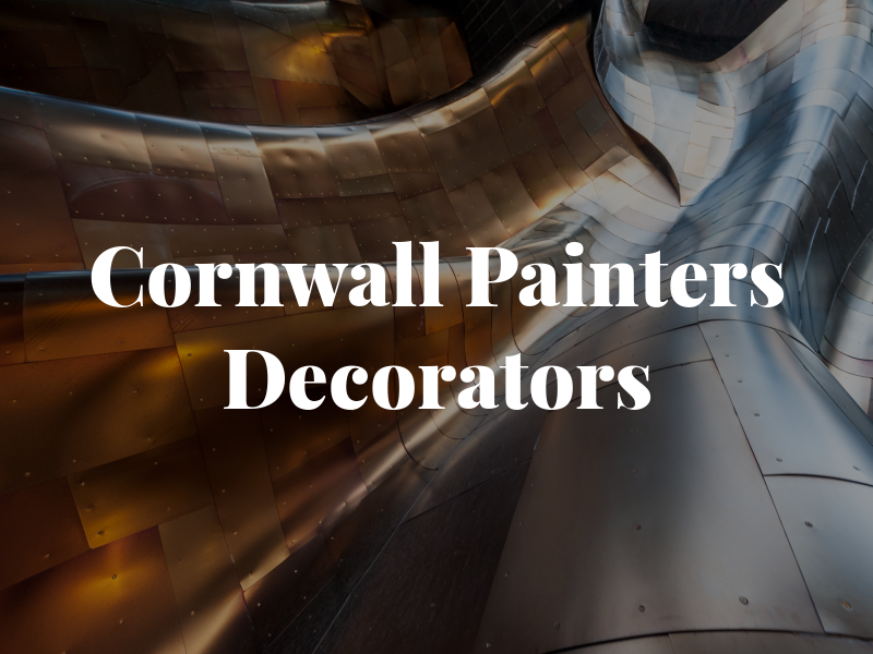 Cornwall Painters and Decorators