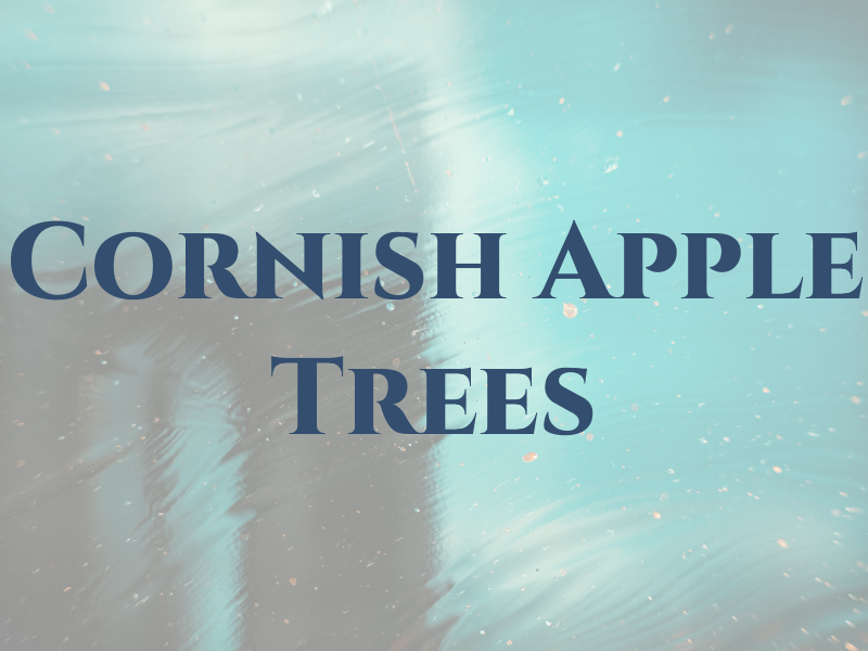 Cornish Apple Trees