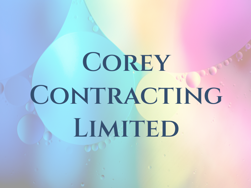 Corey Contracting Limited
