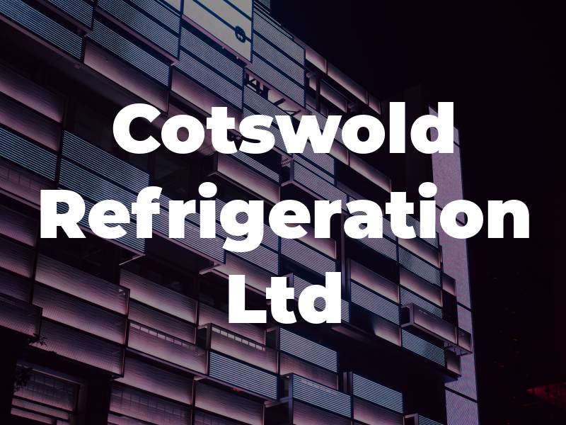 Cotswold Refrigeration Ltd