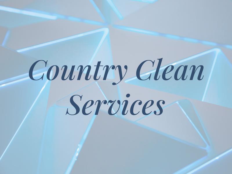 Country Clean Services