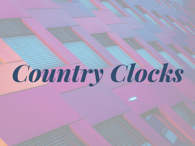 Country Clocks