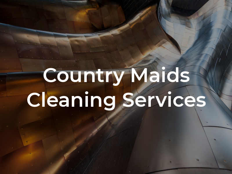 Country Maids Cleaning Services Ltd