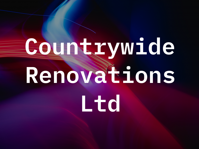 Countrywide Renovations Ltd