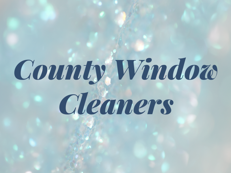County Window Cleaners