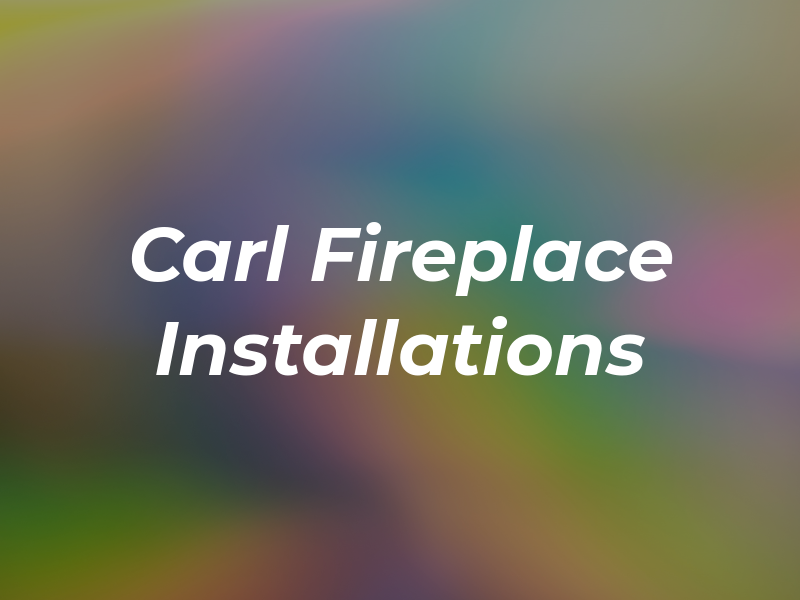 Cox Carl Fireplace Installations