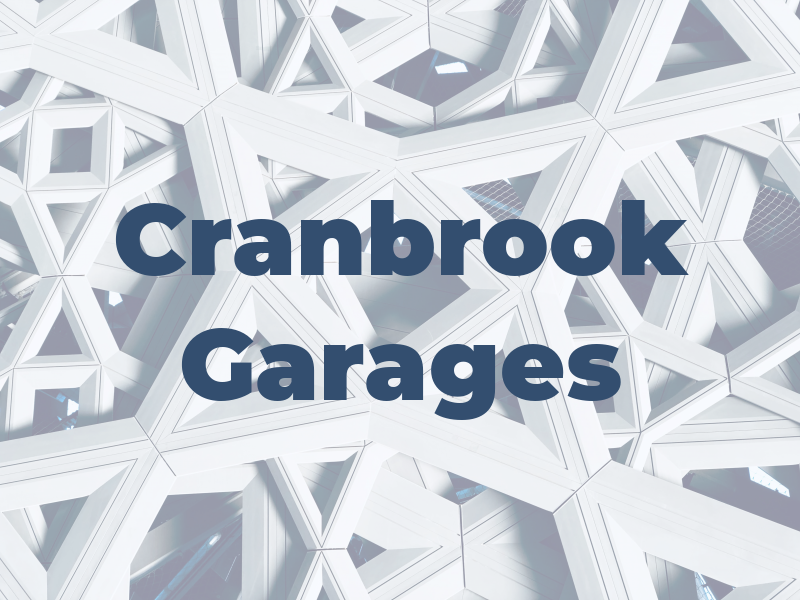 Cranbrook Garages