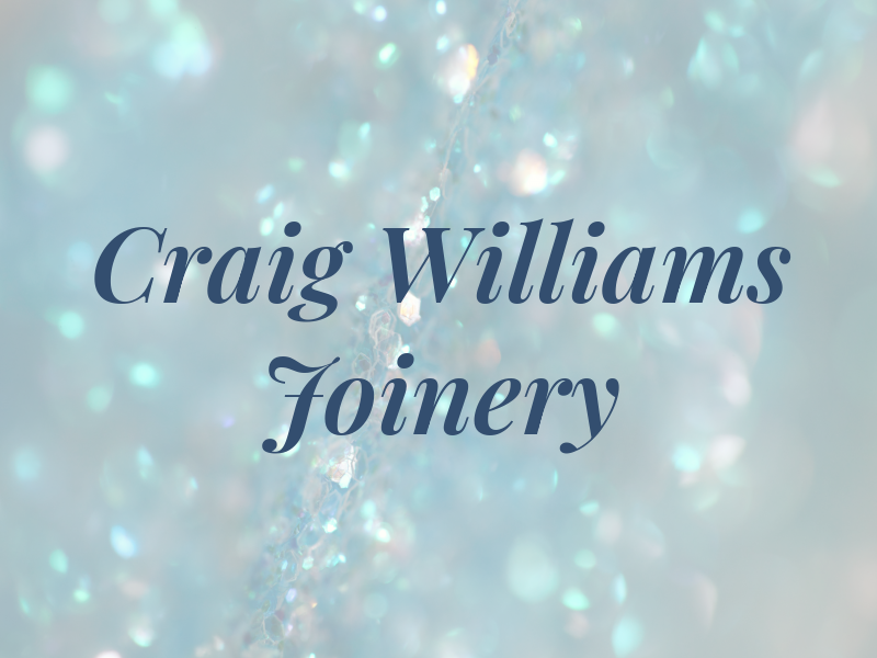 Craig Williams Joinery