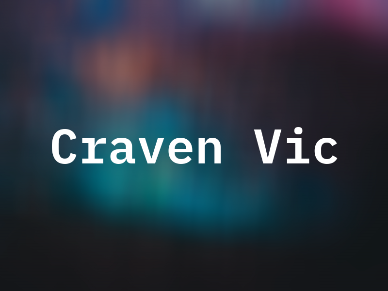Craven Vic