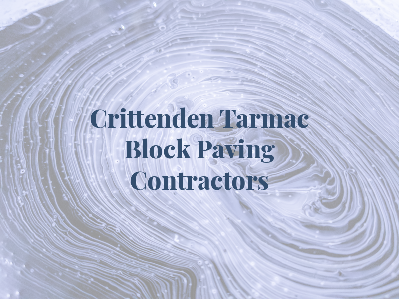 Crittenden Tarmac & Block Paving Contractors