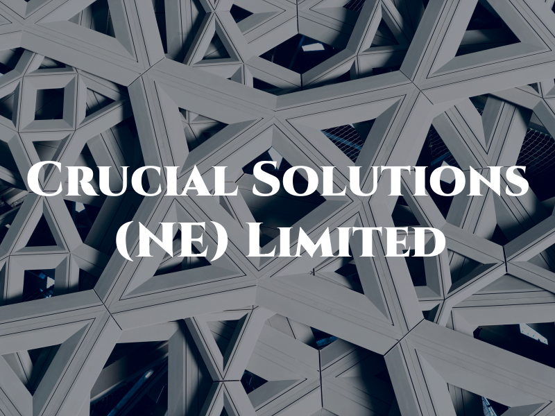 Crucial Solutions (NE) Limited
