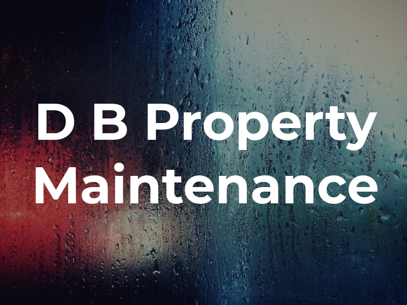 D B Property Maintenance