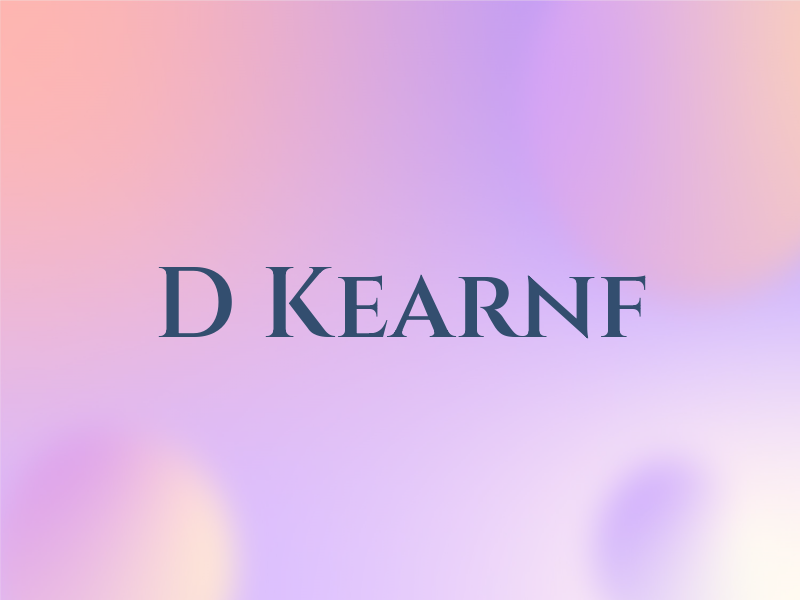 D Kearnf