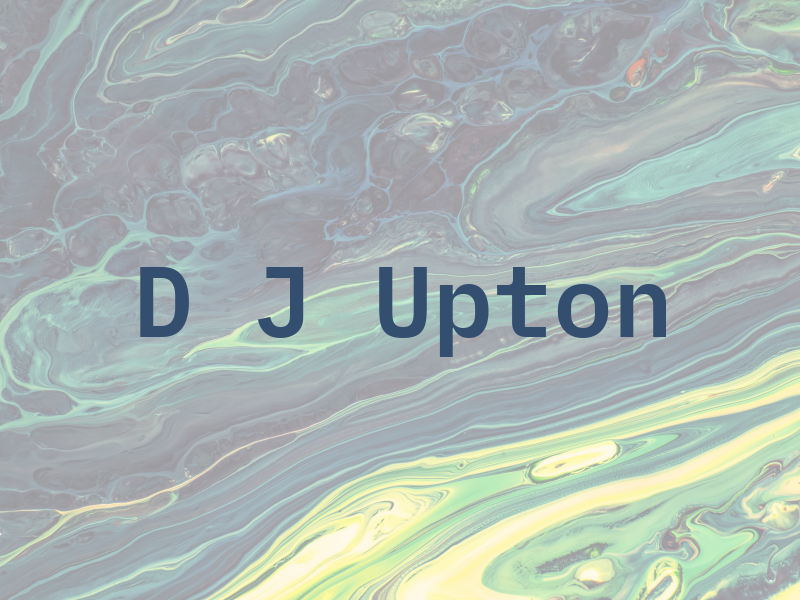 D J Upton