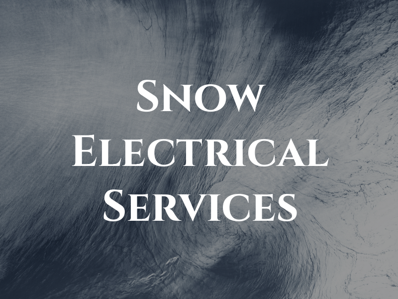 D Snow Electrical Services