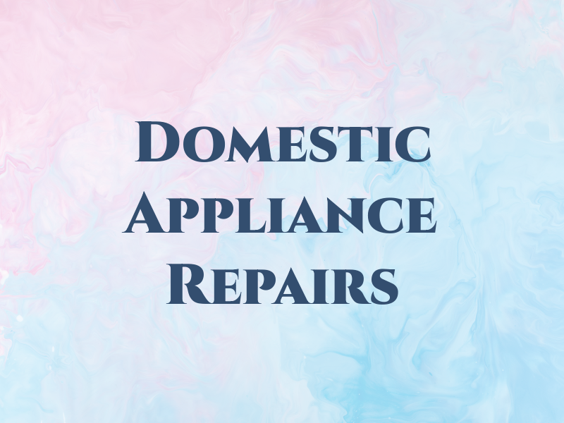 D R F Domestic Appliance Repairs