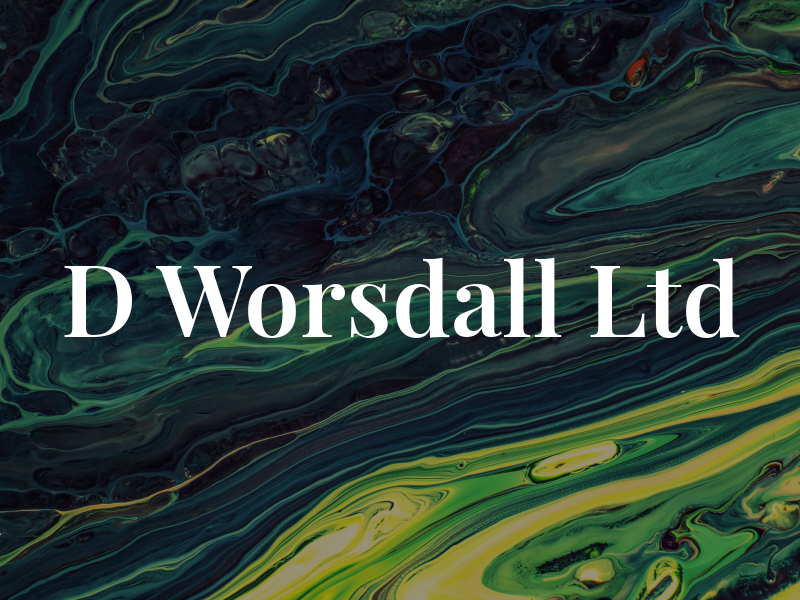 D Worsdall Ltd