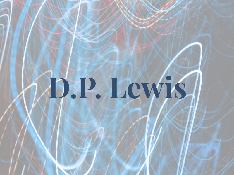 D.P. Lewis