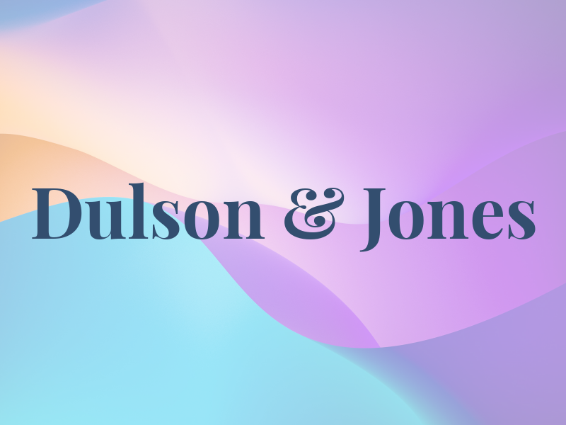 Dulson & Jones