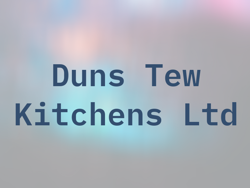 Duns Tew Kitchens Ltd