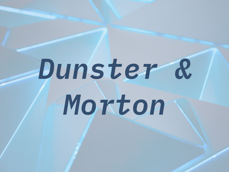 Dunster & Morton