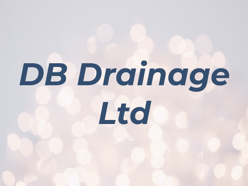 DB Drainage Ltd