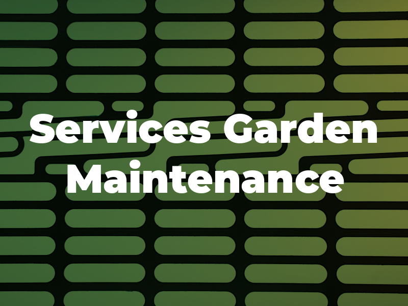 DC Services Garden Maintenance