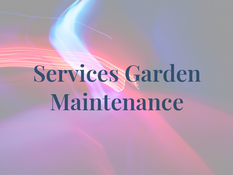 DC Services Garden Maintenance