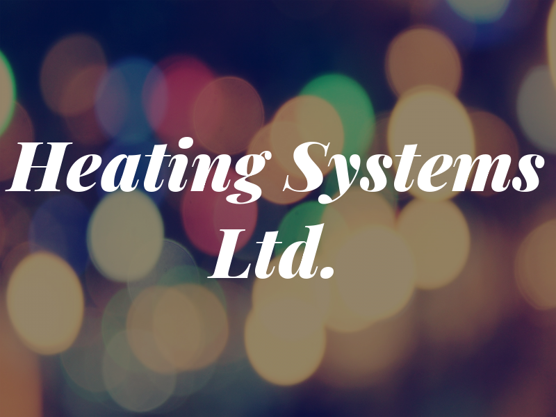 DW Heating Systems Ltd.