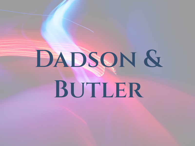 Dadson & Butler