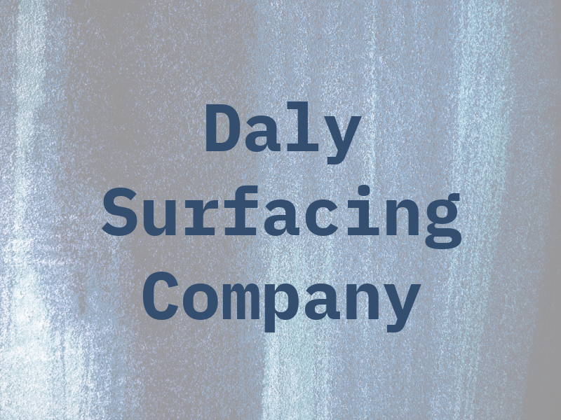 Daly Surfacing Company